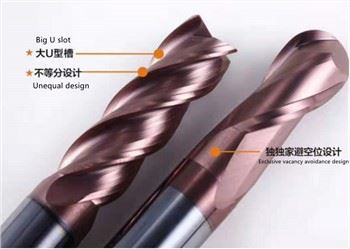 Flauta Lengd End Mill